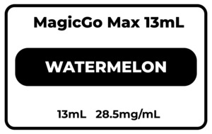 Vape Pod: MagicGo MAX 13mL Watermelon 28.5mg/mL