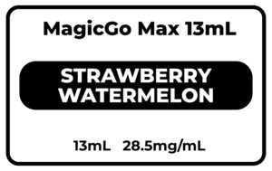 MagicGo MAX 13mL Strawberry Watermelon 28.5mg/mL