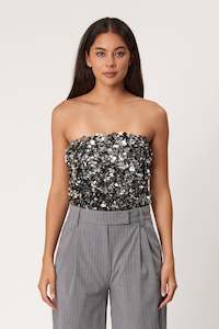 Tops: DELILAH BODICE - SMOKE