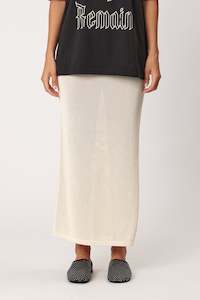Maxi Skirt: HAVANA SKIRT - BONE