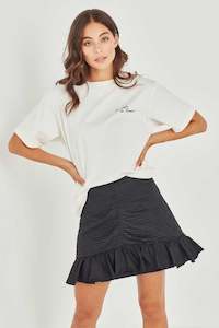 2021: CHARLOTTE SKIRT  - BLACK