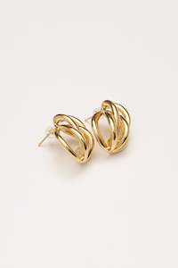 Jewellery: KINSLEY EARRINGS - GOLD