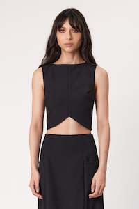 Suiting: SOPHIA TOP - BLACK