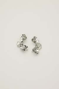 Accessories: ROSIE EAR CUFF - SILVER