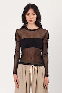 Off Price: CLEO LONG SLEEVE - BLACK