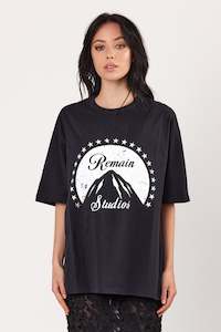 Off Price: REMAIN STUDIOS TEE - AGED BLACK