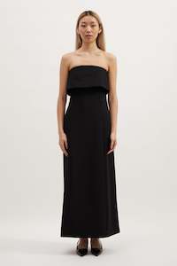 Off Price: AUBREY MAXI DRESS - BLACK