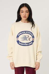 Fleece 1: STARLET CREW - IVORY