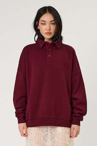 LEO JUMPER - MERLOT