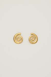 Accessories: MILA EARRINGS - GOLD
