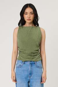 Latest Pieces: RYLAN TOP - SEAWEED