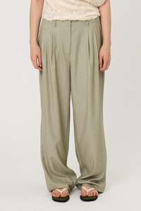 AMARA PANTS - SEAWEED