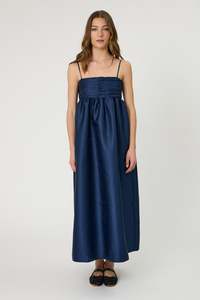 SLOANE MAXI DRESS - INDIGO