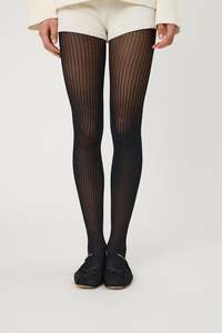 Accessories: BELLA STOCKINGS - BLACK
