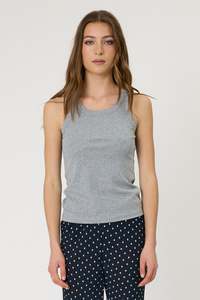 DREW TANK - GREY MARLE