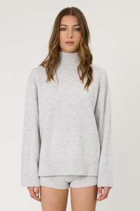 Full Price Remain: CILLA KNIT - GREY MARLE
