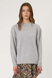 KENNEDY KNIT - GREY MARLE