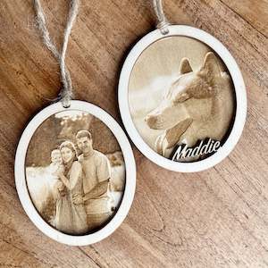 Christmas: Custom Photo Ornament