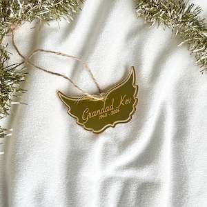 Christmas: Angel Wings Ornament