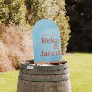 Welcome Sign | 3D Acrylic