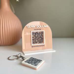 Mini QR Code Sign | 1 QR Code