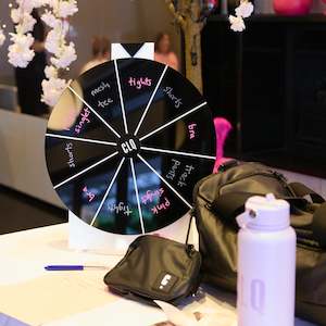 Spinning Prize Wheel (Acrylic)