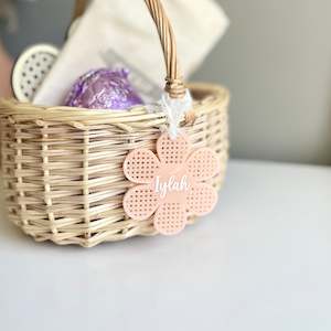 Daisy Basket Tag