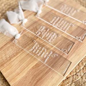 Gifts Under 25: Custom Text Bookmark