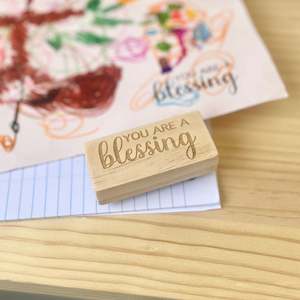 You are a Blessing | Rubber Stamp