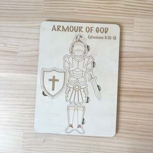 Back To School: Armour of God Wooden Puzzle