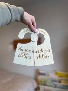 Daycare/Weekend Clothing Dividers | Set of two