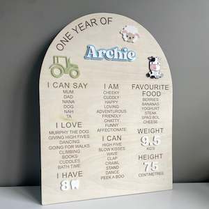 Birthday Boards: Farm Animals Theme | Milestone Birthday Board