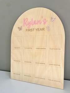 Birthday Boards: Butterfly Theme | Photo Birthday Board