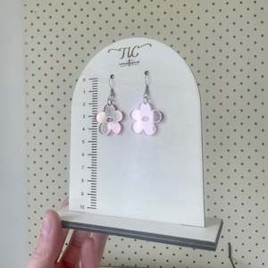 Market Stall Stands: Earring Stand | Engraved Ruler | Custom Logo