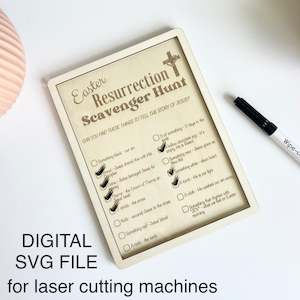 Digital: Resurrection Scavenger Hunt SVG
