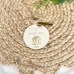 Christmas 24: First Home Ornament