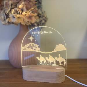 Nativity Scene Night Light