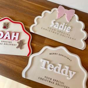 Christmas 24: Crate Plaque | Custom Design