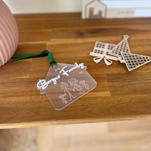 Christmas 24: Stick Family Ornament