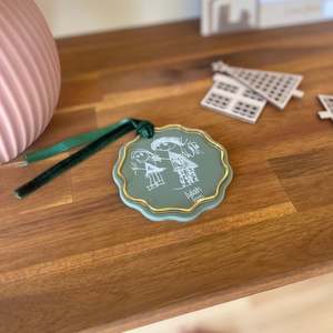 Custom Drawing Ornament | Design 1