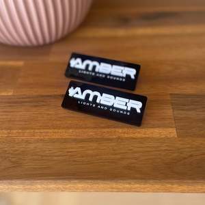 Business: Business Logo 3D Acrylic Badge | Rectangular