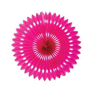 Magenta Paper Hanging Fan (40cm)