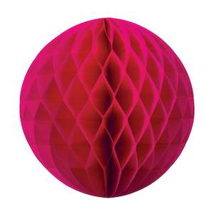 Magenta Honeycomb Ball 25cm
