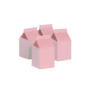 Barbie: Pink Milk Boxes (10 pack)