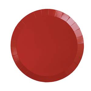 Emergency Response: Cherry Red Dinner Plates (20 pack)