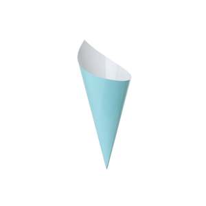 Pastel Blue Snack Cones (10 pack)