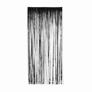 Black Metallic Curtain (90cm)