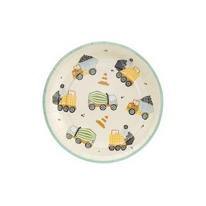 Construction Trucks Dessert Plates (6 pack)