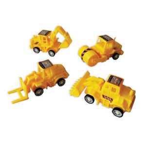 Construction: Construction Toy Truck Favours (4 pack)