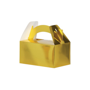 Jungle: Metallic Gold Lunch Boxes (5 pack)